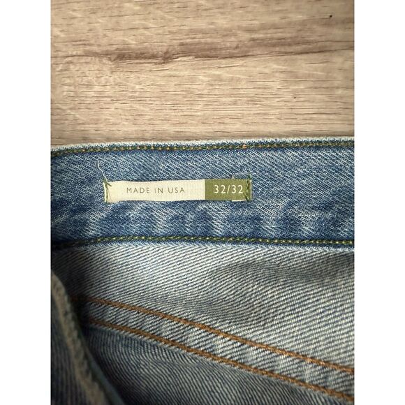 Sid Mashburn Slim Straight Jeans Non-Selvedge Light Wash 32x32 Men’s USA - Picture 7 of 15